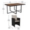 Flash Furniture 7 Piece Natural/Black Modular Patio Set & Cushions TW-3WBE00-NAT-GG - alternate 3